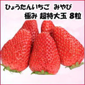 いちご 苺 イチゴ ひょうたんいちご みやび 極 産地直送 超特大粒 8粒 お歳暮 ギフト 高級イチゴ 高級いちご 大粒いちご 大きい 贈り物 大きいイチゴ 甘い苺 食品ギフト お祝い 高級 お取り寄せ 甘い おいしい 産直 内祝い 誕生日 プレゼント 贈答用 贈答品 手土産 送料無料