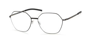 ic! berlin/ACV[x@Halny Black@Klt[ - black - stainless - square