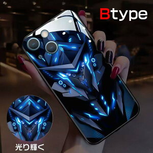 iPhone15pro �P�[�X�J���t���ȃX�}�[�g�����N���ʘb�����V�F���P�[�XiPhone15�P�[�X LED ���S���C�g iphone15 Plus �P�[�X �Ռ��z�� ���^ �y�� �ϏՌ� iPhone15 ProMax �P�[�X���� �K���X �A�C�t�H�� iPhone 14