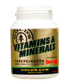 ゴールドジム【マルチビタミン＆ミネラル 360粒】《サプリメント》GOLD'S GYM