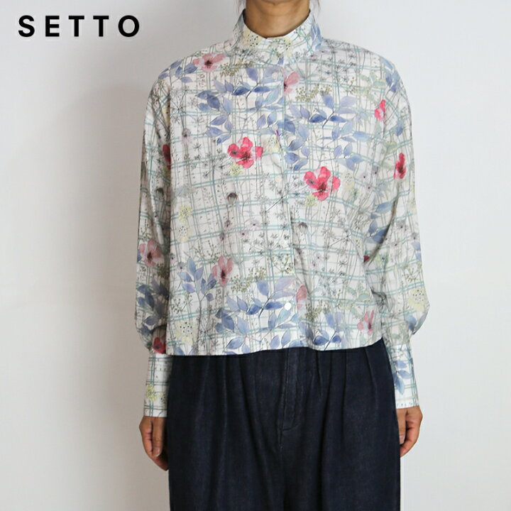 楽天市場】SETTO （セット）LIBERTY OKKAKE SHIRT/リバティオッカケ 