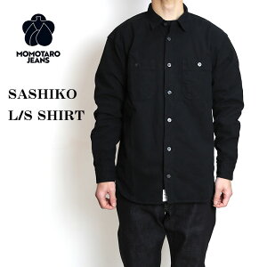 MOMOTARO JEANS/�����Y�W�[���Y SASHIKO�i�h���q�j L/S SHIRT