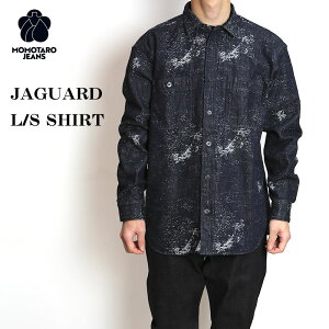 MOMOTARO JEANS/�����Y�W�[���Y JAGUARD L/S SHIRT