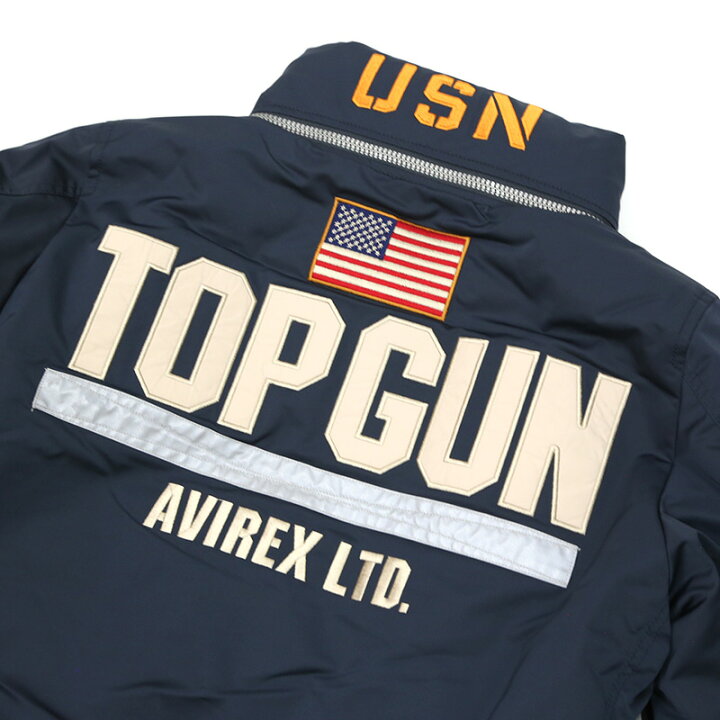 楽天市場】AVIREX/アヴィレックス CUSTOM CWU TOP GUN フライト  