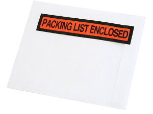 �f���o���[�p�b�N PACKING LIST ENCLOSED�iA7�T�C�Y�p�j 114x140mm 2000���� PA-019T