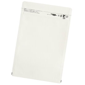 ラミジップ エコバリアペーパー スタンドパック 純白紙タイプ チャック袋 50枚 EBP-1418