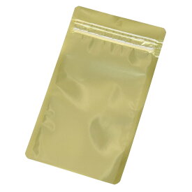 ラミグリップ チャック袋 吊り下げ穴付 片面透明 バリアタイプ ゴールド 2500枚 VCP-F