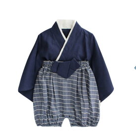 [SLINX] ベビー服 袴 ロンパース 着物 和装 女の子 男の子 フォーマル 赤ちゃん お宮参り 百日祝 初節句 和服ロンパース カバーオール 出産祝い ベビー袴 HF02