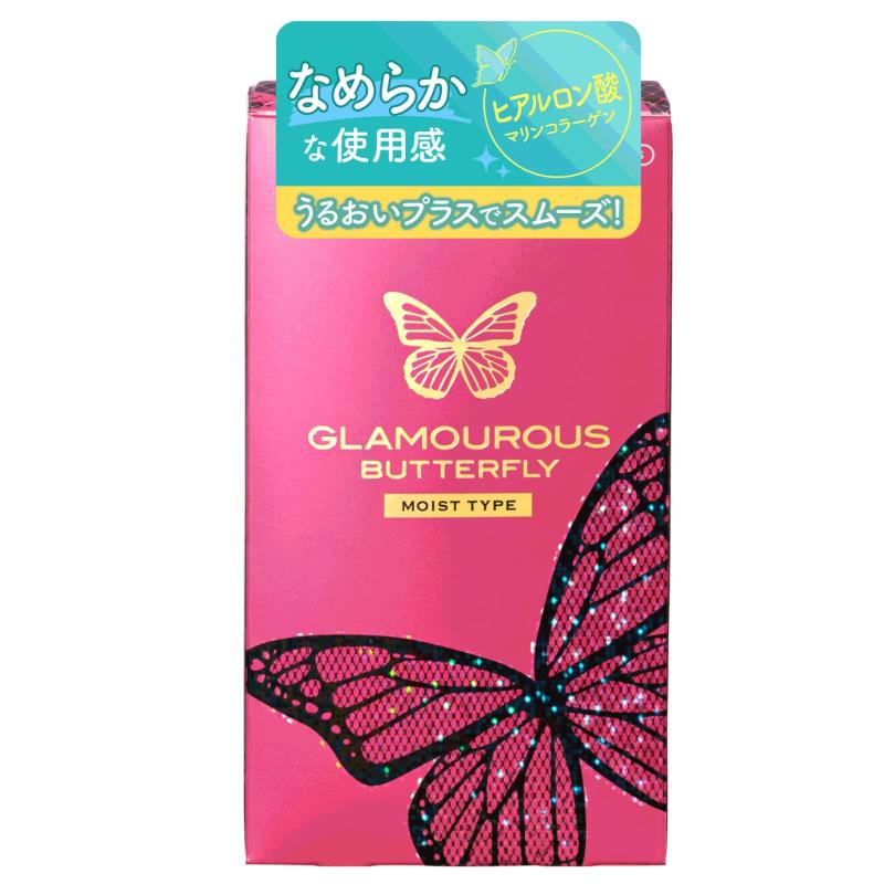 ジェクスコンドームグラマラスバタフライモイストタイプ12個入