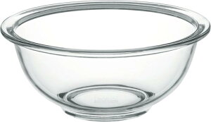 iwaki(イワキ) AGCテクノグラス 耐熱ガラス ボウル 丸型 1.5L 外径21.3cm 電子レンジ/オーブン/食洗器対応 食材を混ぜやすい広口デザイン 安定しやすい低重心設計 BC323