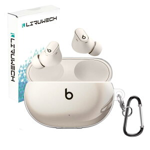 LIRUWECH Beats Studio Buds +/Beats Studio Buds �p �P�[�X ���� Beats Studio Buds +/Beats Studio Buds �p �[�d�P�[�X�J�o�[ �N���A �S�ʕی� �����h�~ �ϏՌ� �����[�d