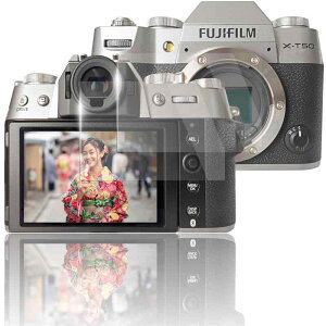 sanwatrade �K���X�t�B���� FUJIFILM�p X-T50 / X-S20 / X-T100 / X-T20 / X-T10 / X-E3 ��p �t�� �ی� �d�x9H �y2���z�Z�b�g