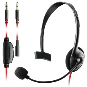 GR Q[~OwbhZbg L y PS5 PS4 SwitchΉ z 4 3.5mm {[ ~[g tLVuA[ Ў 1.5mP[ut 1.0m ubN HS-GM01MTBK