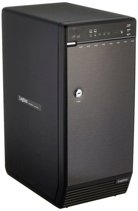 楽天市場】ロジテック HDDケース USB3.0 eSATA接続 8ベイ 最大96TB対応 
