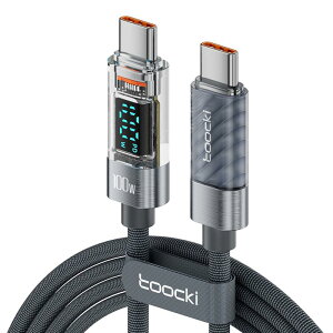 toocki usb c P[u 100W PD LEDfBXvC 1M ^CvcP[u }[d typec P[u O[ Phone 16/Phone 15/Phone PlusAMBook Air/ProAGalaxyASwitch