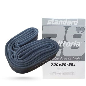 rbgA(Vittoria) X^_[hu``[u[Standard Butyl tubes] 700x20/28c(20/28-622) 80mm(FV) (Presta) ouibg/Lbvt ]ԗp`[u