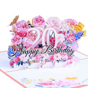 20 o[Xf[J[h 3D |bvAbvo[Xf[J[h a  J[h ⃁bZ[WJ[ht nbs[o[Xf[J[h HAPPY BIRTHDAY MtgJ[h jJ[h O[eBO
