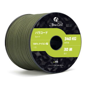 Abma Cord �p���R�[�h 11�c 750�|���h 4mm 30m �K�C���[�v �ω׏d340kg 100%�i�C���� �e���g���[�v �L�����v �A�N�Z�T���[���� �A�E�g�h�A�p-�A�[�~�[�O���[��