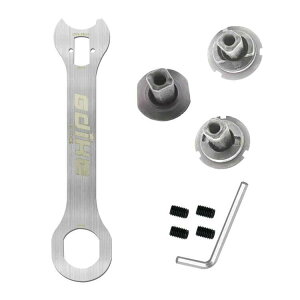 4イン1 自転車 ボトムブラケット専用工具 クランク 修理工具 修理mtbロードバイクツール リムーバー スパナ フックレンチ 修理レンチ ボトムブラケット 自転車 多機能修正器 修理ツール bb