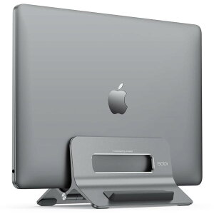 SODI �m�[�g�p�\�R���X�^���h �c�u�� MacBook�Ή��X�^���h �����ߕs�v PC�X�^���h �d�̓��b�N ���b�v�g�b�v�X�^���h ���萫���� ��p���� �ȃX�y�[�X �����I�� �ӏ������� Vertical Laptop Stand �A��