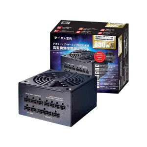 ���l�u�� �d�����j�b�g 850W ATX �d�� 80 PLUS �S�[���h PC�d�� �t���v���O�C�� �Z�~�t�@�����X KRPW-GA850W/90+