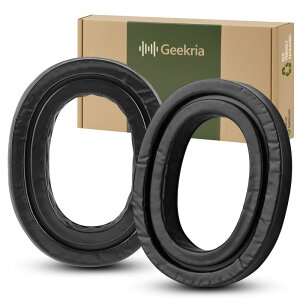 Geekria �C���[�p�b�h Sport �݊��� �p�b�h 3M WorkTunes Connect Peltor Sport Bull's Eye Ultimate Tactical 300 500 3M Pro-Grade �w�b�h�z���ɑΉ� �p�b�h �C