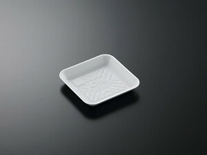 発泡 トレー C-4 新 (L) 【100枚】 124×124×17 mm 中央化学 PSP 白 食品トレー (領収書対応可) 容器 刺身 惣菜 鮮魚 テイクアウト お持ち帰り 使い捨て レンジ不可 Cトレー おしゃれ 使い捨て食器 使