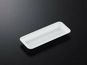 発泡 トレー CN25-10E (L)【100枚】 248×99×25 mm 中央化学 PSP 白 食品トレー (領収書対応可) 容器 刺身 惣菜 鮮魚 テイクアウト お持ち帰り 使い捨て レンジ不可 CNトレー CN おしゃれ 使い捨て食器
