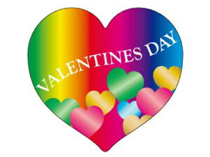 �y�䂤�p�P�b�g��(4���܂�)�z���C���{�[�n�[�g �o�����^�C�� �V�[���u St. Valentine's Day �v 40×37mm �y1�� 200���zLX442 �n�[�g ARC �S�[���h���g�p �S�� �`���R �`���R���[�g �v���[���g ���� ���蕨
