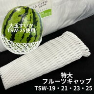 【超特大】バイオ フルーツキャップ TSW-19 TSW-21 TSW-23 TSW-25 白 【ダブル】【100個】バイオプラスチ…