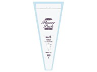 【5%OFF】フラワーパック NO.5 ミシン目【厚み0.028×（高さ550+ヘッダー50）×上巾250×下巾50mm】【100…