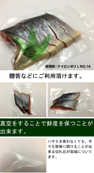 楽天市場】ナイロンポリ L タイプ NO.10 真空袋 170×280mm【100枚  