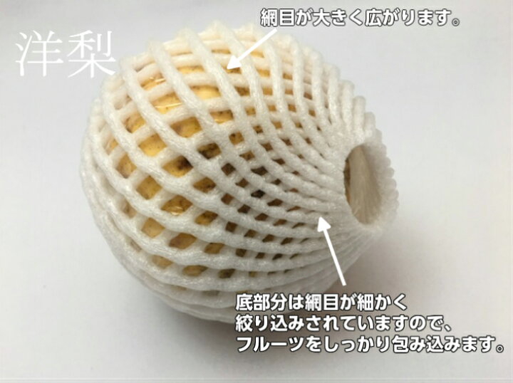 楽天市場】フルーツキャップ T-9 白 【シングル】 9cm 【100個】 (領収書対応可能) 果物 緩衝材 保護材 発泡 ネット キャップ フルーツ 網 輸送 衝撃 守る 保護 振動 : ふくろや楽天市場店 楽天市場】フルーツキャップ T-9 白 【シングル】 9cm 【100個】 (領収書対応可能) 果物 緩衝材 保護材 発泡 ネット キャップ フルーツ 網 輸送 衝撃 守る 保護 振動 : ふくろや楽天市場店