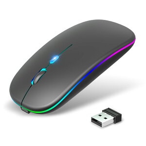 Bluetooth5.2 ���C�����X�}�E�X USB�[�d�� �}�E�X ���^ �y�� �É� �����x ���w�� 2.4GHz 3�i���߉\DPI �L���}�E�X �����}�E�X �L�� �������Ή� �ݑ�Ζ� �����^�� �I�t�B�X Mac/Windows/PC/Laptop/Macbook��