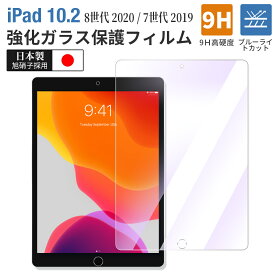 iPad ガラスフィルム クリア 2枚セット 【全面保護】硬度9H ブルーライトカット 汚れ防止 目隠し第8世代 第7世代 iPad10.2インチ ガラスフィルム 高透明 飛散防止 液晶保護 低反射 3D 保護フィルム 強化