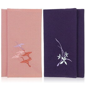 ふくさ 袱紗 慶弔両用 リバーシブル 隠しマグネット 男性 女性 刺繍 結婚式 葬儀 葬式 日本製