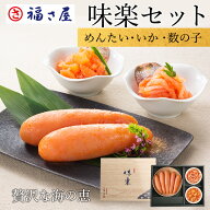 【エントリーでP10倍】味楽セット MT-420KN めんたい いか 数の子 送料無料 贈答用 海鮮 セット 詰め合わ…