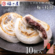 大宰府名物 酒殿屋 梅ヶ枝餅 10個入り 福さ屋 辛子明太子 太宰府天満宮 福岡名物 まんじゅう あんこもち …