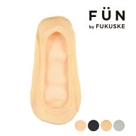 福助 FUN フクスケファン ソックス カバーソックス 無地 浅履き 足底綿 かかと 滑り止め (23-3362v70l) …