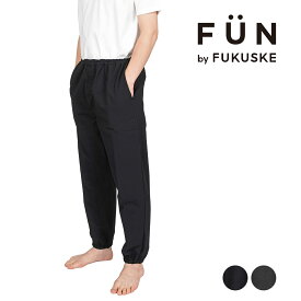 fukuske(フクスケ) ： ストライプ柄 ルームパンツ ステテコ サッカー生地(RM9P2704) 紳士 男性 メンズ インナー 肌着 下着 フクスケ fukuske 福助 公式