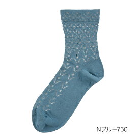 【ポイント5倍＆送料無料！11日10:59まで！！】福助 【満足 ： さらさら爽感】 靴下 花柄 クルー丈 通気性が良い(3145-33N)婦人 女性 レディース フクスケ fukuske ふくすけ