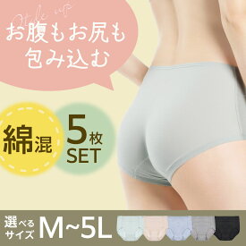 fukuske(フクスケ) ショーツ 5色組 無地 スタンダード (AZN3000)