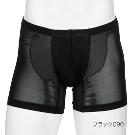 BEAUTY AND FUNCTION FOR MEN ボクサーブリーフ 無地 前閉じ メッシュ生地 (MT1-0002)