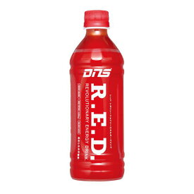 DNS R.E.D. 500ml ペットボトル 24本セット スポーツドリンク ブラッドオレンジ風味