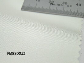 オリジナルオーダーシャツ●FM88012THOMAS MASON社製 Italy Fabrics白ツイルドビー地　140番手双糸　100%cotton