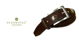 【日本正規輸入代理店商品+メーカー3ヶ月保証あり】GLENROYAL / グレンロイヤル ベルト●BRIDLE LEATHER DRESS BELT CIGAR/HAVANA/06-5480-CIGAR HAVANA/ダークブラウン/ブライドルレザー/ ドレス/ベルト/メンズ/革製