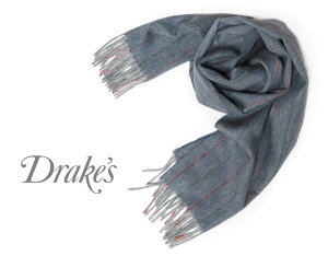 [���{���K�㗝�X���i]DRAKE'S / �h���C�N�X �}�t���[ ( �u���[×�O���[��×���b�h�n�X�g���C�v ) �����E�[�� / �A���S���}�t���[��18762-002 �y�y�M�t_��z