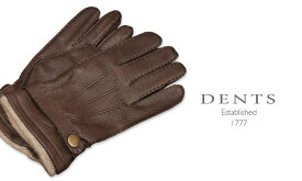 [デンツ社公認販売店]DENTS 手袋 / デンツ手袋 DEERSKIN / ディアスキン ( 鹿革 ) [ BARK / バーク ] 5-1548BA 【楽ギフ_包装】