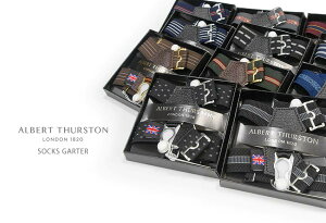 ALBERT THURSTON / �A���o�[�g �T�[�X�g�� �\�b�N�X�K�[�^�[ �x���gSOCKS GARTER [ �X�g���C�v / ���� ] 12�F�W�J ( 4977 ) �����Y ���b�O�K�[�^�[ �C������ �C���݂� �\�b�N�X����