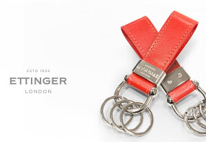 [ETTINGER�Ќ��F���K�̔��X]�G�b�e�B���K�[ / ETTINGER �����X�^�[�����O�E�I�����W�R���N�V���� STIRRUP KEY RING / �X�^�[���b�v�L�[�����O ST152ASL ( �����Y/���U�[/�L�[�X�g���b�v ) STERLING ORANGE